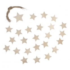 pendentif de bois etoiles fscmixcred