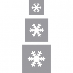 perfor fantaisie kit flocons de neige