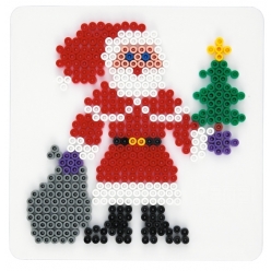 plaque pere noel pour perles standard o5 mm