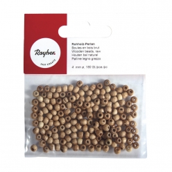 boules en bois brut 4 mm sachet de 180 pieces