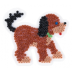 plaque chien pour perles standard o5 mm