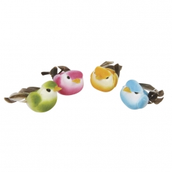 petit oiseau 4 cm 4 pieces