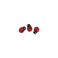 petites pieces decors en bois coccinelle 1 cm