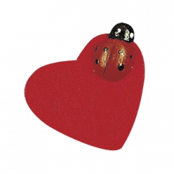 petites pieces en bois coeurcoccinelle 25 cm