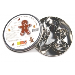 decoupoirs emporte pieces gingerbread man 3 pieces