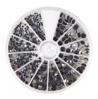set de pierres strass hotfix cristal de roche 580 pieces