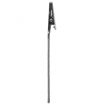 pince crocodile avec tige 10 cm x4