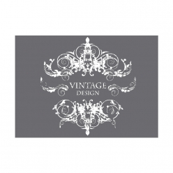 pochoir vintage designmy style a4