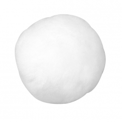 pompons blanc 30 mm 20 pieces