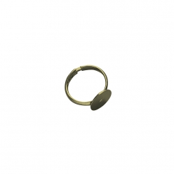 bague a decorer avec rondelle o 12 mm dore