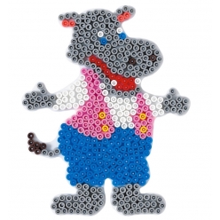 plaque hippopotame pour perles standard o5 mm