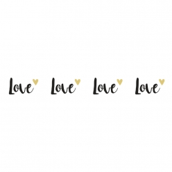 washi tape love  av film imprime