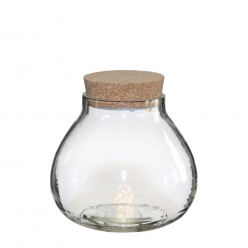 terrarium avec bouchon liege led diam 205 cm