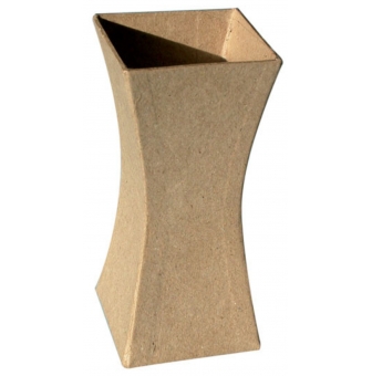 vase en carton base carree 123x56 cm