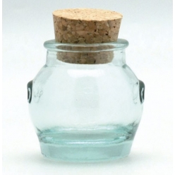 mini pot de miel en verre