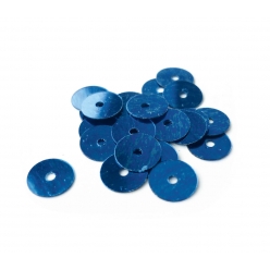 sequins plats bleu 6mm 4000 pieces
