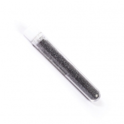 paillettes recyclees et biodegradables 27 g gris anthracite