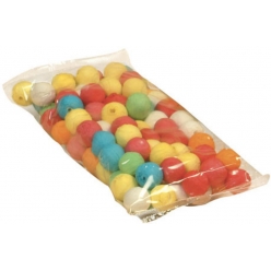 boules cellulose 18mm coloris assortis 100 pieces