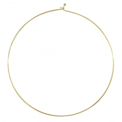 tour de cou dore 14 cm