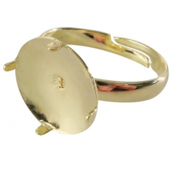bague a picot a customiser doree 10 pieces