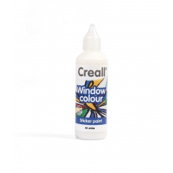 peinture repositionnable pour vitres blanc