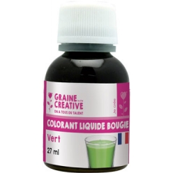 colorant liquide pour bougie 27 ml vert