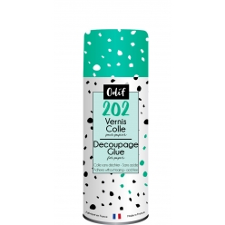 vernis colle en spray effet granite 400 ml