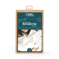 kit broderie sur vetement line art 165 x 24 x 5 cm