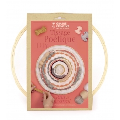 kit metier a tisser rond poetique 30 x 305 x 5 cm