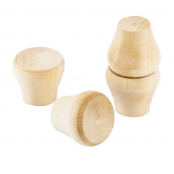pied de tiroir ou commode classique 22 cm 4 pieces