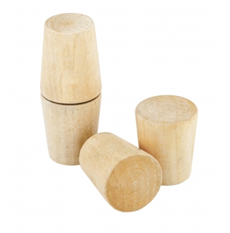 pied de tiroir ou commode cylindrique 4 pieces