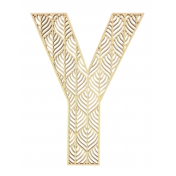 lettre y en bois alphabet geant ajoure 24 cm