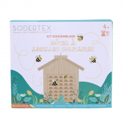 kit hotel a abeille solitaire 20 cm