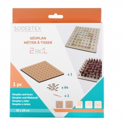 metier a tisser geoplan 18 x 18 cm