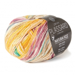 fil multicolore 100 coton natura fizz