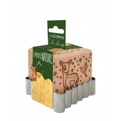 tampon biscuit bois foret enchantee decoupoir