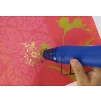 pistolet chauffant pour embossing mono position