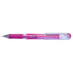 stylo roller rouge encre gel