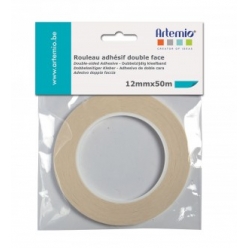 rouleau adhesif double face 12 mm 50 m