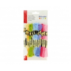 fil de coton 8m assortiment sweet 12 pieces