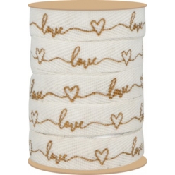 ruban love on se marie 1 cm x 5 m
