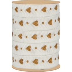 ruban petits coeurs on se marie 1 cm x 5 m