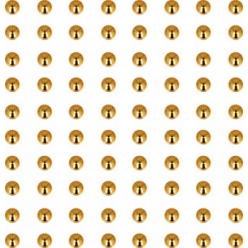 perle de pluie demi perles dorees autocollantes 80 pieces