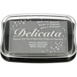 encreur delicata silver argente