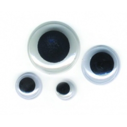 un set de 75 yeux mobiles 4 tailles
