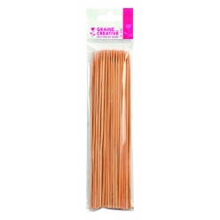batonnets de bricolage en bambou 20cm 50 pieces