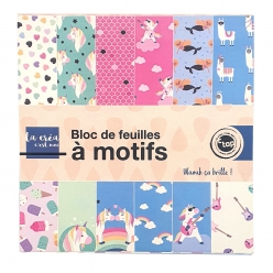 carnet papier origami 152 cm kawai 24 feuilles avec foil