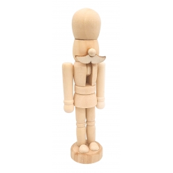 casse noisette 3d en bois nutcracker a decorer 125 x 4 cm