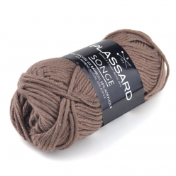 pelote pour tricoter l ete songe noisette col 82