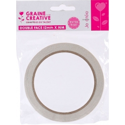 adhesif double face extra fort 12mm x 16 m